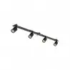 NOWOŚĆ 10801NEX BLACK 4XGU10 LAMPA SUFITOWA PODTYNKOWA Tk Lighting