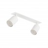 NOWOŚĆ 10803NEX WHITE 2XGU10 LAMPA SUFITOWA PODTYNKOWA Tk Lighting