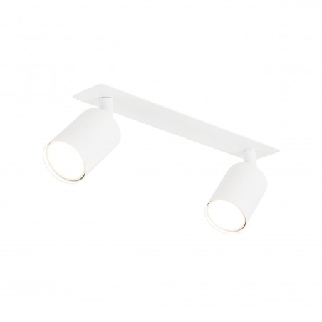 NOWOŚĆ 10803NEX WHITE 2XGU10 LAMPA SUFITOWA PODTYNKOWA Tk Lighting