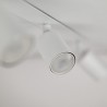 NOWOŚĆ 10804NEX WHITE 3XGU10 LAMPA SUFITOWA PODTYNKOWA Tk Lighting