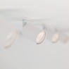 NOWOŚĆ 10805NEX WHITE 4XGU10 LAMPA SUFITOWA PODTYNKOWA Tk Lighting