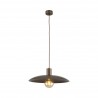 NOWOŚĆ 10964ASTRA BROWN 1XE27 LAMPA WISZACA Tk Lighting