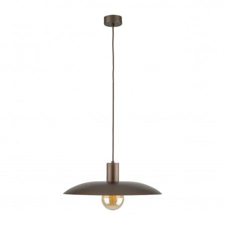 NOWOŚĆ 10964ASTRA BROWN 1XE27 LAMPA WISZACA Tk Lighting