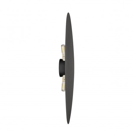 NOWOŚĆ 10632STONE BLACK KINKIET 3 Tk Lighting