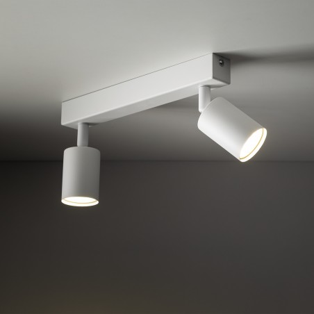 NOWOŚĆ 10787NEX WHITE 2XGU10 LAMPA SUFITOWA Tk Lighting