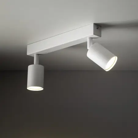 NOWOŚĆ 10787NEX WHITE 2XGU10 LAMPA SUFITOWA Tk Lighting