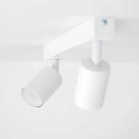 NOWOŚĆ 10787NEX WHITE 2XGU10 LAMPA SUFITOWA Tk Lighting