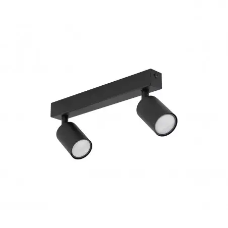 NOWOŚĆ 10790NEX BLACK 2XGU10 LAMPA SUFITOWA Tk Lighting