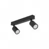 NOWOŚĆ 10790NEX BLACK 2XGU10 LAMPA SUFITOWA Tk Lighting