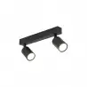 NOWOŚĆ 10790NEX BLACK 2XGU10 LAMPA SUFITOWA Tk Lighting