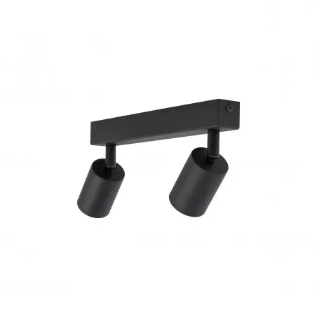 NOWOŚĆ 10790NEX BLACK 2XGU10 LAMPA SUFITOWA Tk Lighting