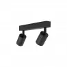 NOWOŚĆ 10790NEX BLACK 2XGU10 LAMPA SUFITOWA Tk Lighting