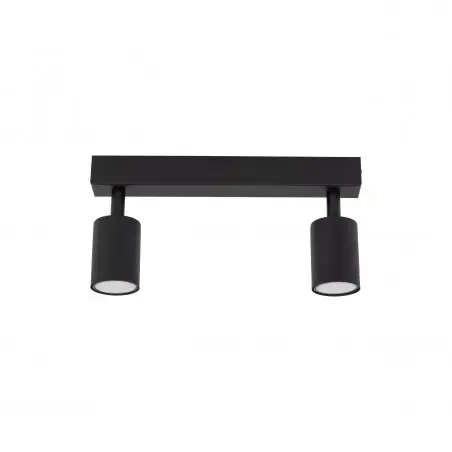 NOWOŚĆ 10790NEX BLACK 2XGU10 LAMPA SUFITOWA Tk Lighting