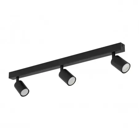 NOWOŚĆ 10791NEX BLACK 3XGU10 LAMPA SUFITOWA Tk Lighting