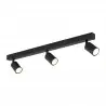 NOWOŚĆ 10791NEX BLACK 3XGU10 LAMPA SUFITOWA Tk Lighting