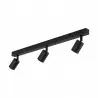 NOWOŚĆ 10791NEX BLACK 3XGU10 LAMPA SUFITOWA Tk Lighting