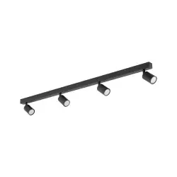 NOWOŚĆ 10792NEX BLACK 4XGU10 LAMPA SUFITOWA Tk Lighting