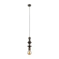 NOWOŚĆ 10703TOWER BROWN LAMPA WISZACA 1XE27 Tk Lighting