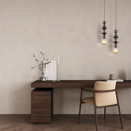 NOWOŚĆ 10703TOWER BROWN LAMPA WISZACA 1XE27 Tk Lighting