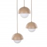 NOWOŚĆ 10720BONO SABIA 3XG9 LAMPA SUFITOWA Tk Lighting