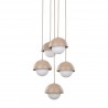 NOWOŚĆ 10966BONO SABIA 5XG9 LAMPA WISZACA Tk Lighting
