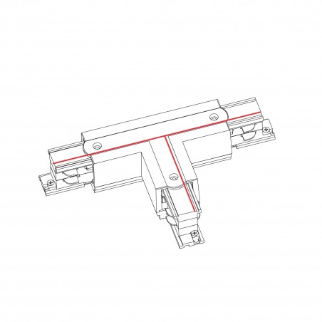 NOWOŚĆ CTLS POWER T CONNECTOR, LEFT 2 (T-L2) 8237 Nowodvorski