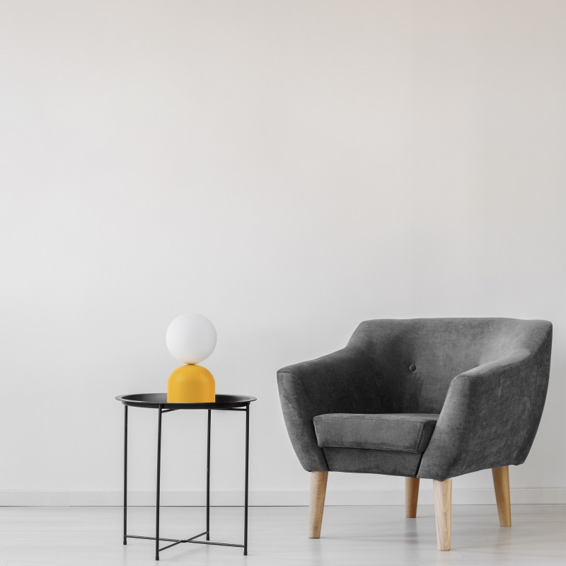 NOWOŚĆ 16040MIKI YELLOW LAMPKA NOCNA 1 Tk Lighting