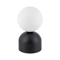 NOWOŚĆ 16044MIKI BLACK LAMPKA NOCNA 1 Tk Lighting