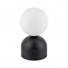 NOWOŚĆ 16044MIKI BLACK LAMPKA NOCNA 1 Tk Lighting