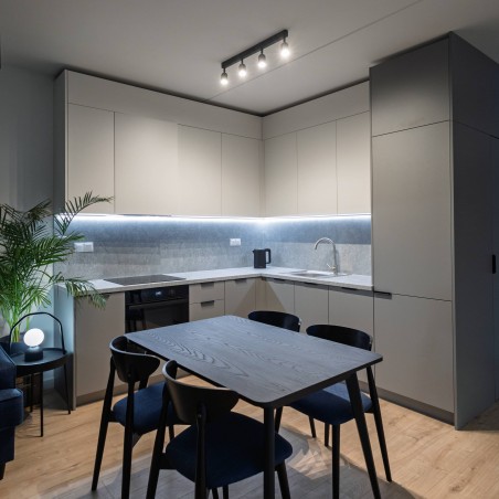 NOWOŚĆ 16044MIKI BLACK LAMPKA NOCNA 1 Tk Lighting
