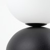 NOWOŚĆ 16044MIKI BLACK LAMPKA NOCNA 1 Tk Lighting