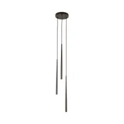 NOWOŚĆ 10109PIANO BROWN LAMPA WISZACA 3 Tk Lighting