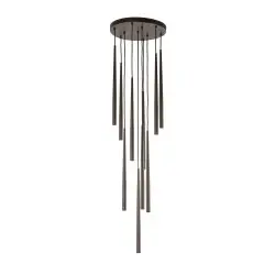 NOWOŚĆ 10110 PIANO BROWN LAMPA WISZACA 10 Tk Lighting