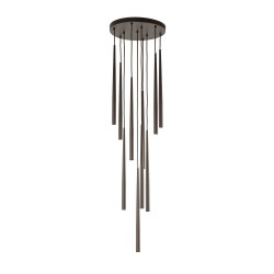 NOWOŚĆ 10110PIANO BROWN LAMPA WISZACA 10 Tk Lighting