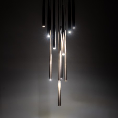 NOWOŚĆ 10110PIANO BROWN LAMPA WISZACA 10 Tk Lighting