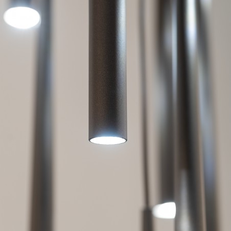NOWOŚĆ 10110PIANO BROWN LAMPA WISZACA 10 Tk Lighting