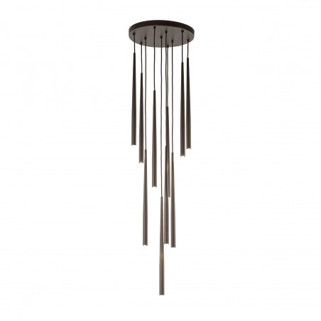 NOWOŚĆ 10110PIANO BROWN LAMPA WISZACA 10 Tk Lighting