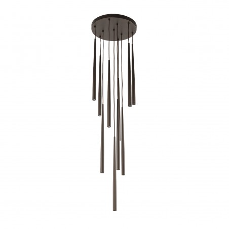 NOWOŚĆ 10110PIANO BROWN LAMPA WISZACA 10 Tk Lighting