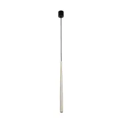 NOWOŚĆ 10116PIANO BLACK GOLD LAMPA WISZACA 1 Tk Lighting