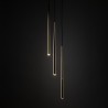 NOWOŚĆ 10117PIANO BLACK GOLD LAMPA WISZACA 3 Tk Lighting