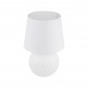 NOWOŚĆ 16046SANTANA WHITE LAMPKA NOCNA 1 Tk Lighting
