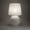 NOWOŚĆ 16046SANTANA WHITE LAMPKA NOCNA 1 Tk Lighting