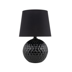 NOWOŚĆ 16047SANTANA BLACK LAMPKA NOCNA 1 Tk Lighting