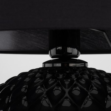 NOWOŚĆ 16047SANTANA BLACK LAMPKA NOCNA 1 Tk Lighting