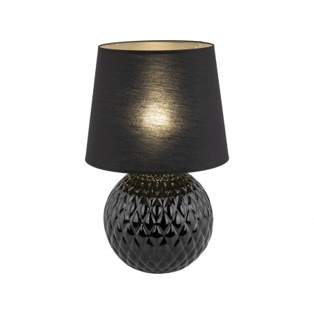 NOWOŚĆ 16047SANTANA BLACK LAMPKA NOCNA 1 Tk Lighting