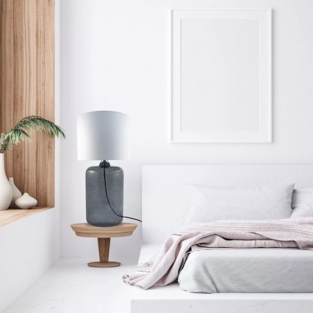 NOWOŚĆ 5509WH LAMPA STOŁOWA AMARSA GRAFIT ZUMA LINE