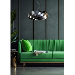 NOWOŚĆ 1136 LAMPA WISZĄCA VENTO 60 CM ANTRACYT ZUMA LINE