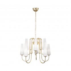 NOWOŚĆ 1129 LAMPA WISZĄCA MAGNUM 10 ZŁOTY/GOLD ZUMA LINE
