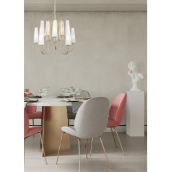 NOWOŚĆ 1129 LAMPA WISZĄCA MAGNUM 10 ZŁOTY/GOLD ZUMA LINE