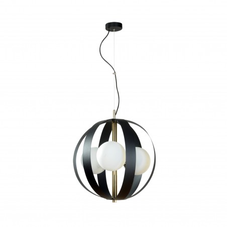 NOWOŚĆ 1137 LAMPA WISZĄCA NELA 40CM CZANRO-ZŁOTA/BLACK-GOLD ZUMA LINE NOWOŚĆ 1137 LAMPA WISZĄCA NELA 40CM CZANRO-ZŁOTA/BLACK-GOLD ZUMA LINE